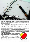 Agenda Provisória de Eventos do CAS