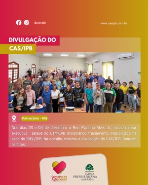 Divulgação do CAS/IPB - CTM 2024