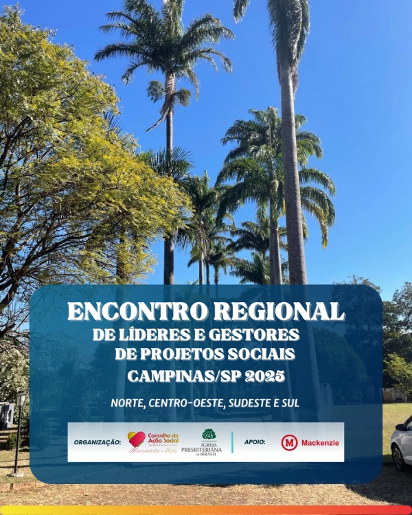Encontro Regional de Líderes e Gestores de Projetos Sociais
